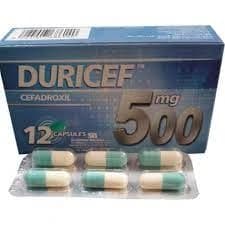 DURICEF 500 MGM 12 CAP