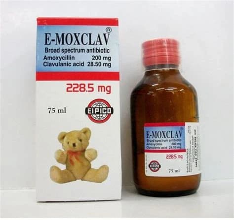 E-MOXCLAV 228MGM SUSP