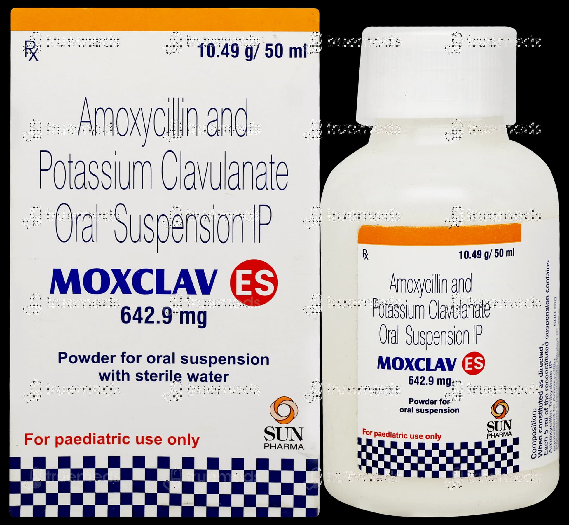 E-MOXCLAV 642.9MGM SUSP