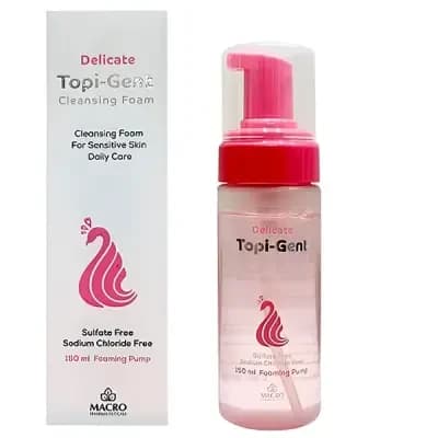 topi-gent CLEANSING foam DELCATE