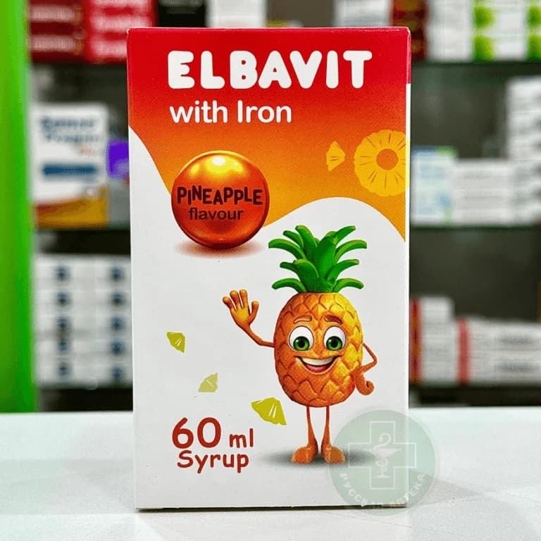 ELBAVIT SYP W/IRON 60 ML