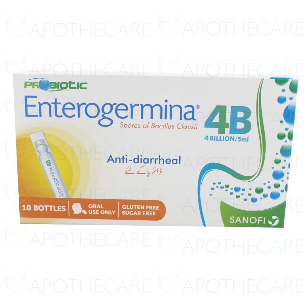 ENTEROGERMINA 4 BILLION 5ML ORAL 10 VIAL