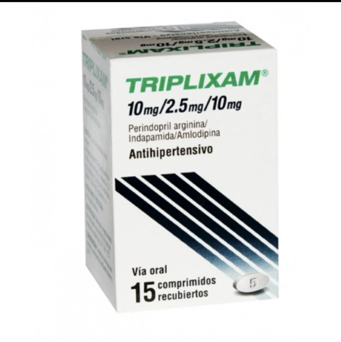 triplixam 10/2.5/10MGM 15TAP