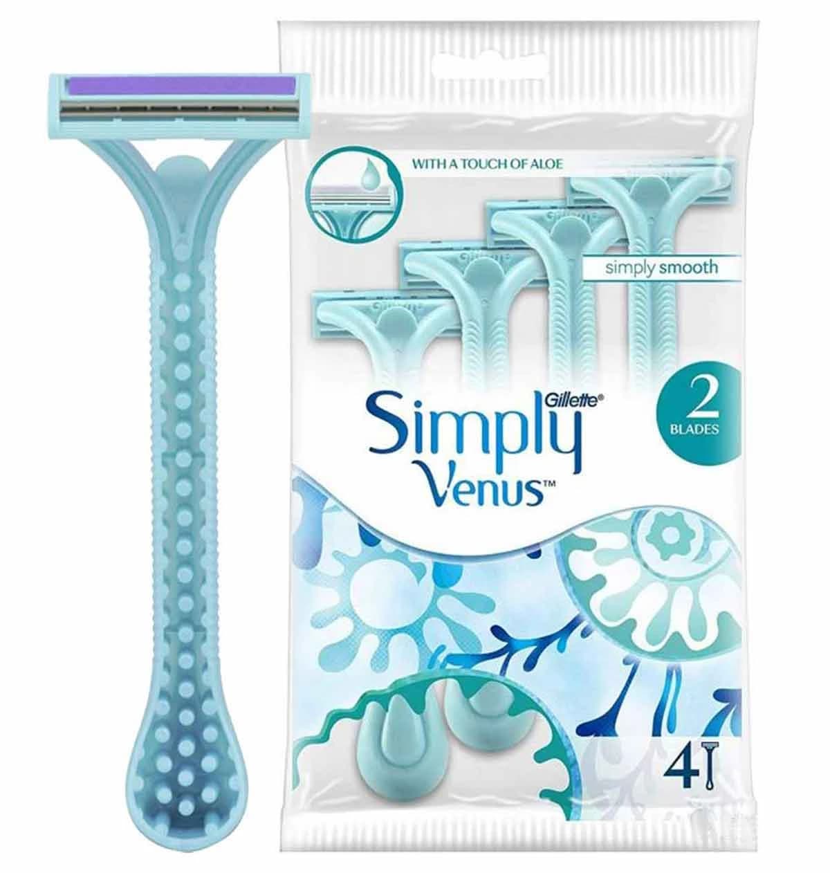 GILLETTE VENUS SIMPLY 3 F/W 4 PCS