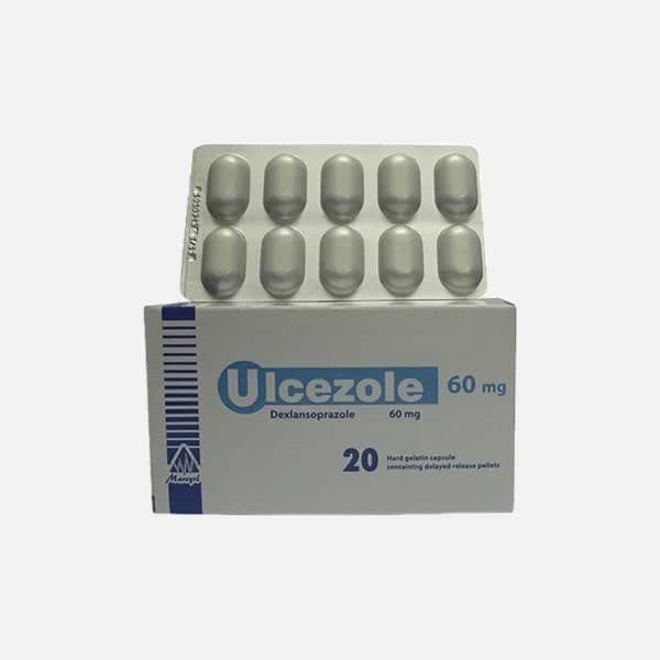 Ulcezole 60MGM 20cap