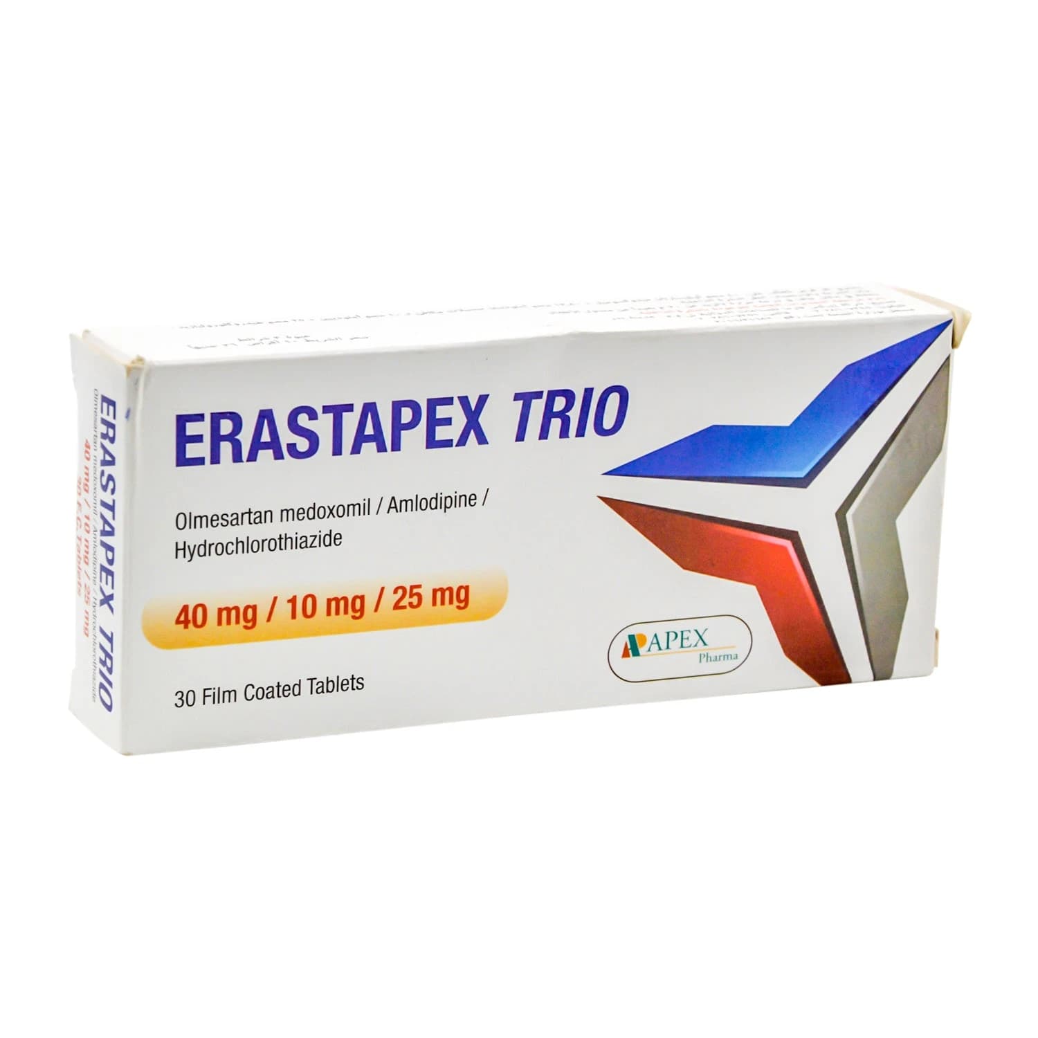Erastapex Trio 40/10/25.MGM 30.TAP