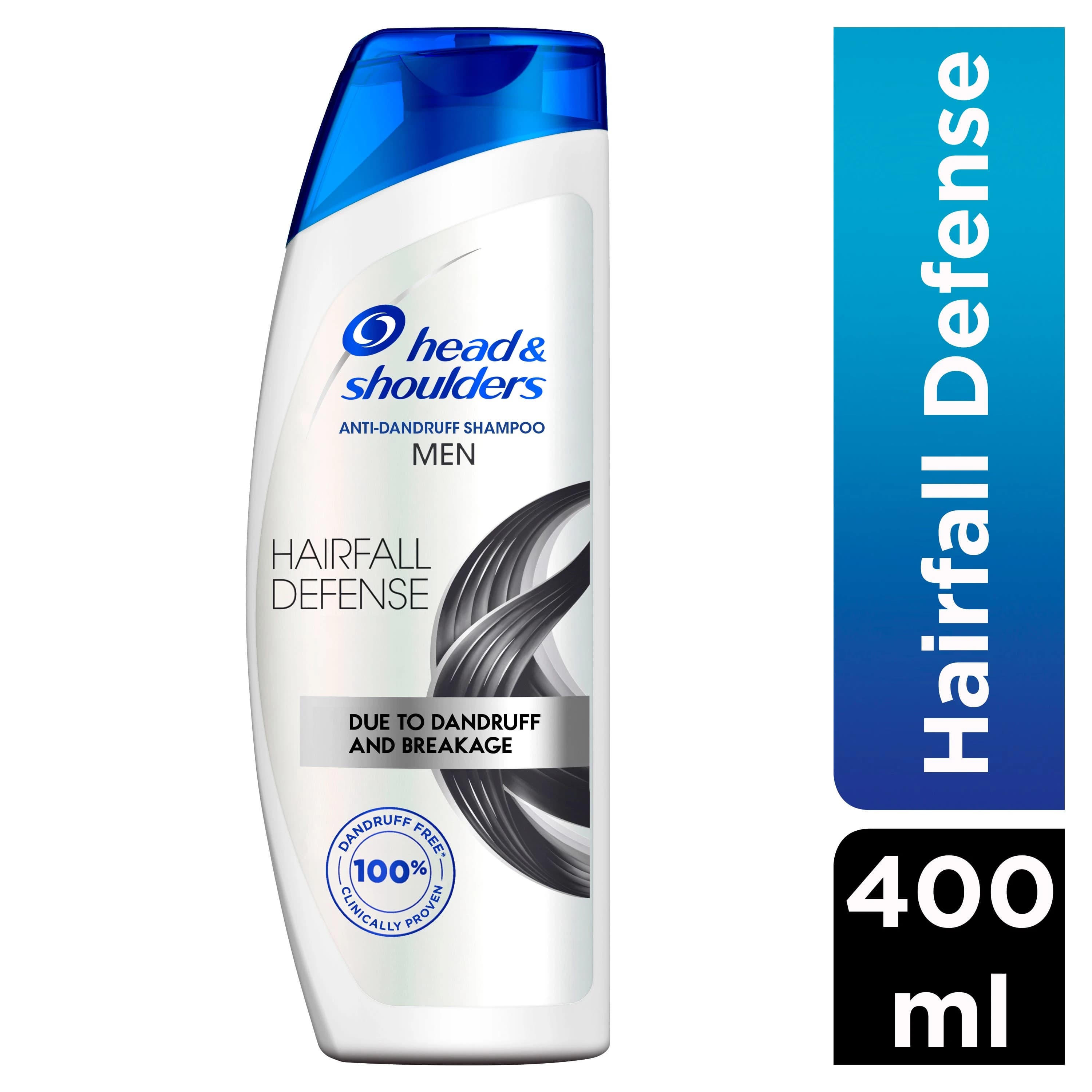 HEAD&SHOULDERS SHAMPOO HAIRFALL DEFENSE 400ML