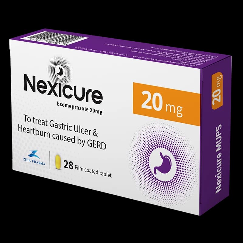 NEXICURE 20MGM 20TAP