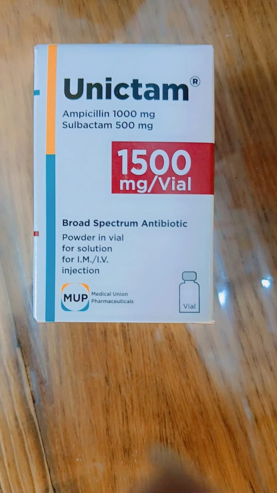 UNICTAM 1500MGM VIAL