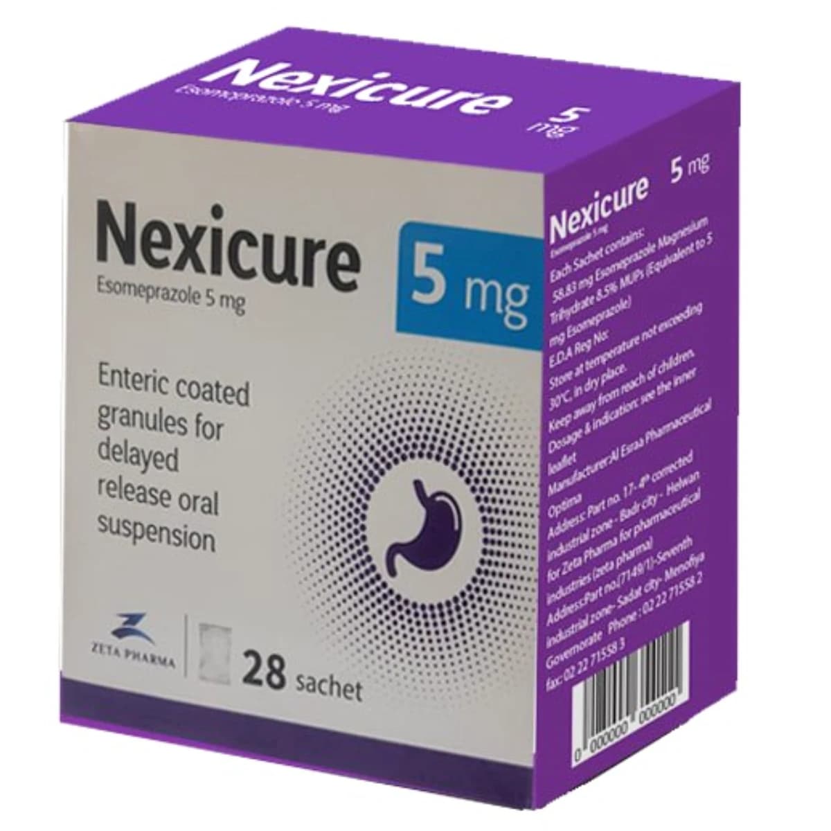 NEXICURE 5 MGM 28 SACHET