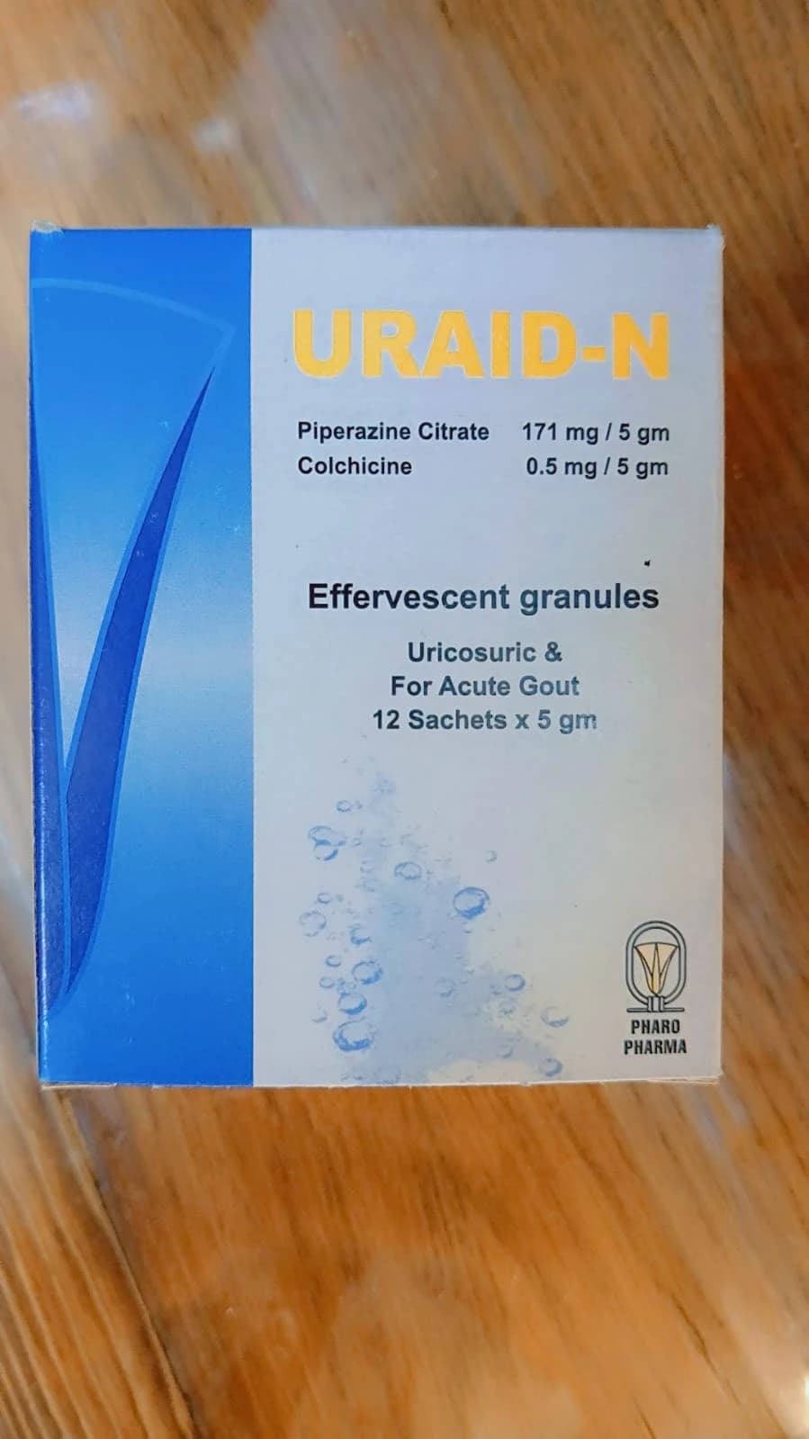 URAID-N  EFF 12 SACHETS