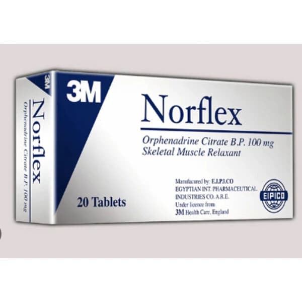 NORFLEX 100MGM 20TAP