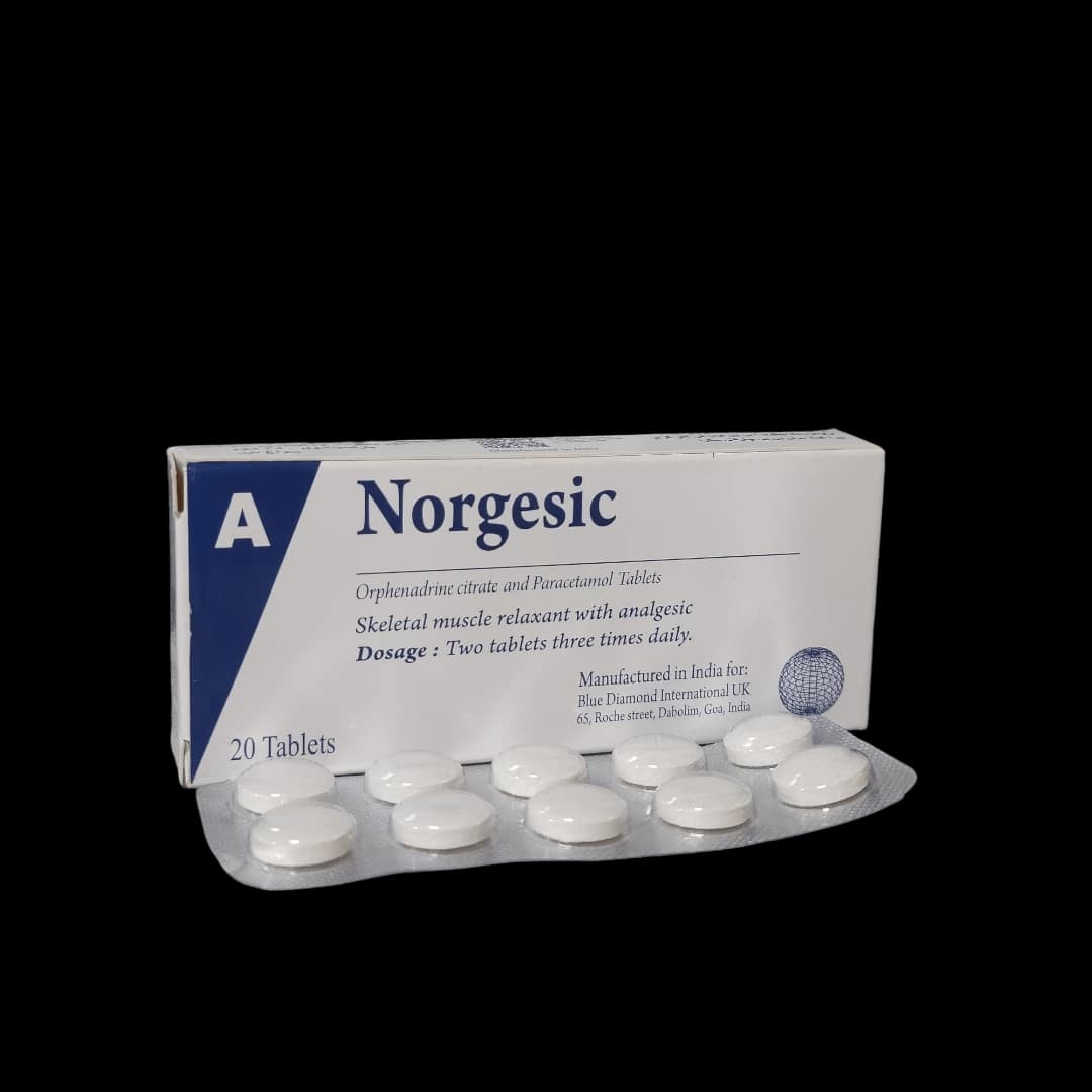 NORGESIC 35/450.MGM 20.TAP
