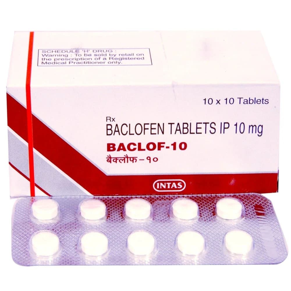 BACLOFEN 10MGM TAP