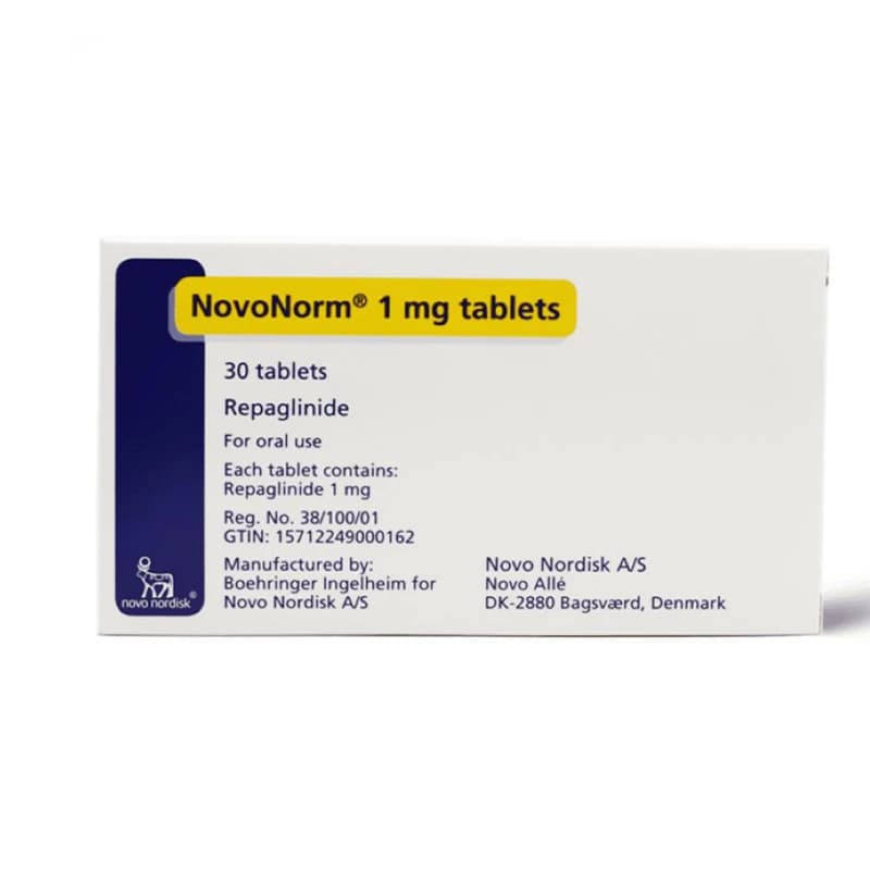 NOVONORM 1MGM 30TAP