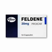 FELDENE 20MGM 10CAP
