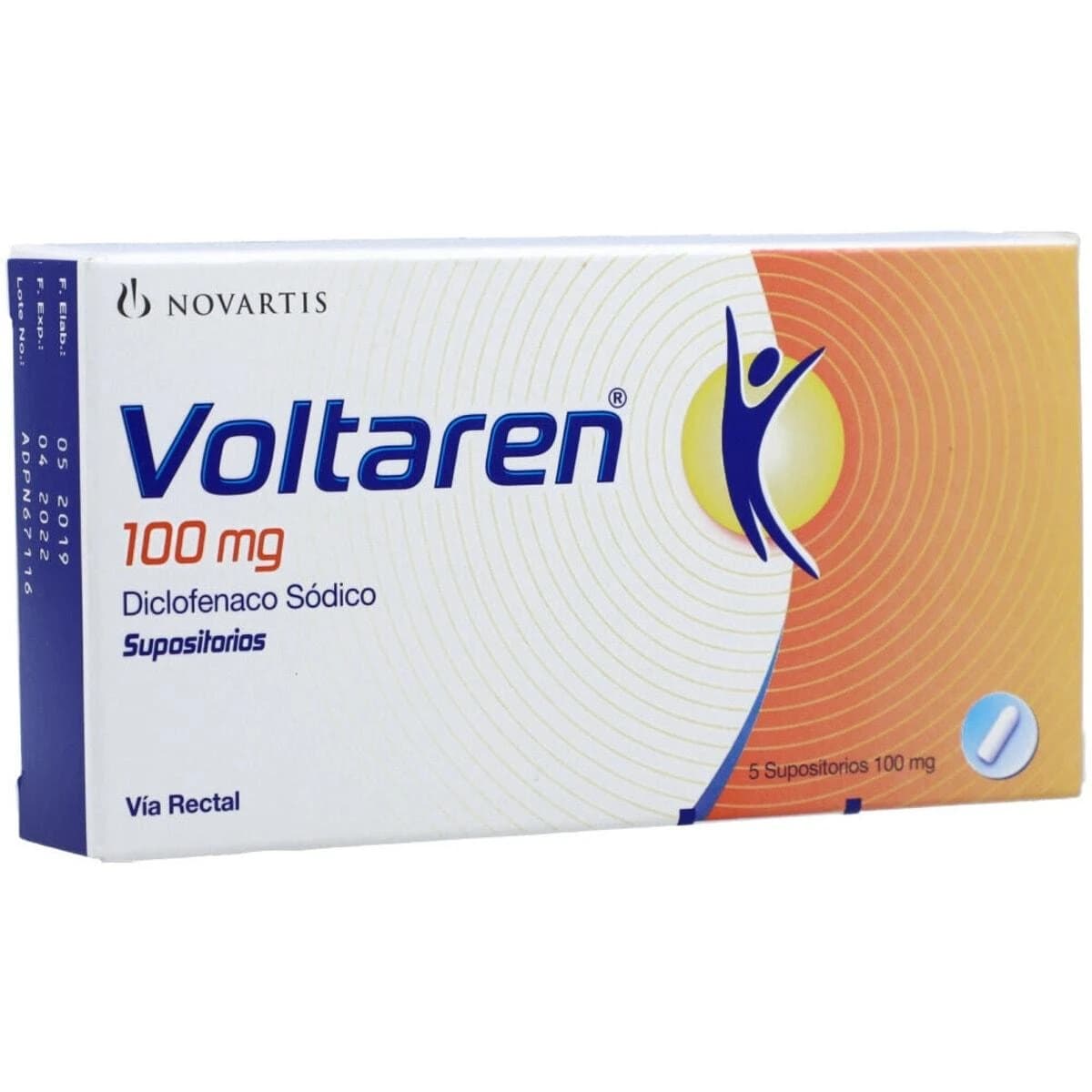 VOLTAREN 100MGM 10SUPP
