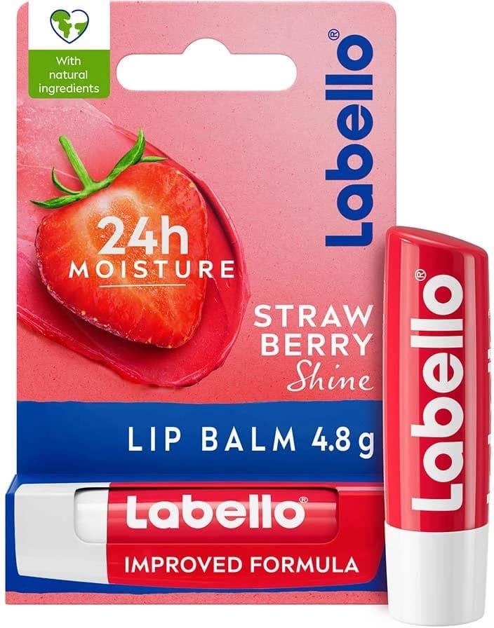 labello lip balm strawberry 4.8 gm