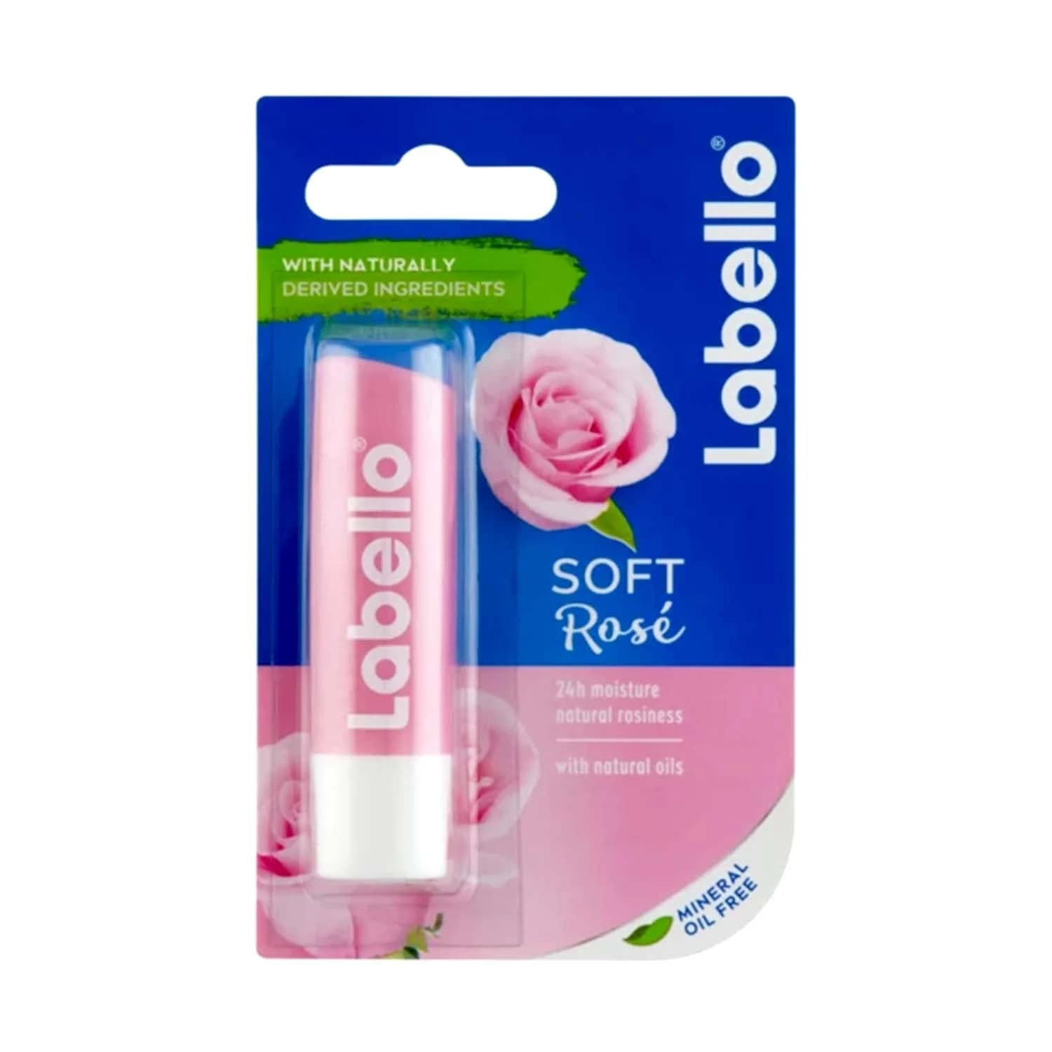 LABELLO LIP MOIST 4.8 G SOFT ROSE
