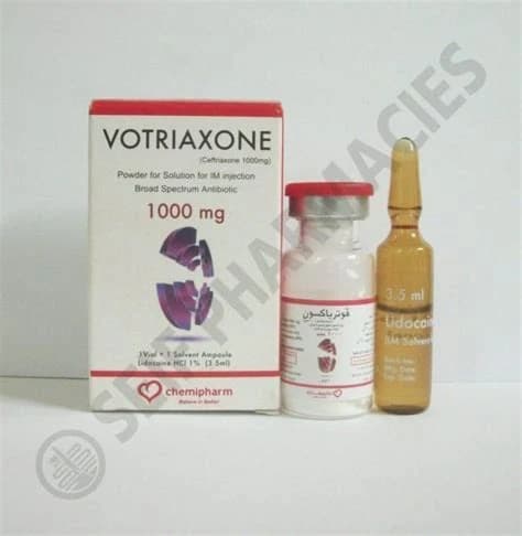 Votriaxone 1g vial i.m