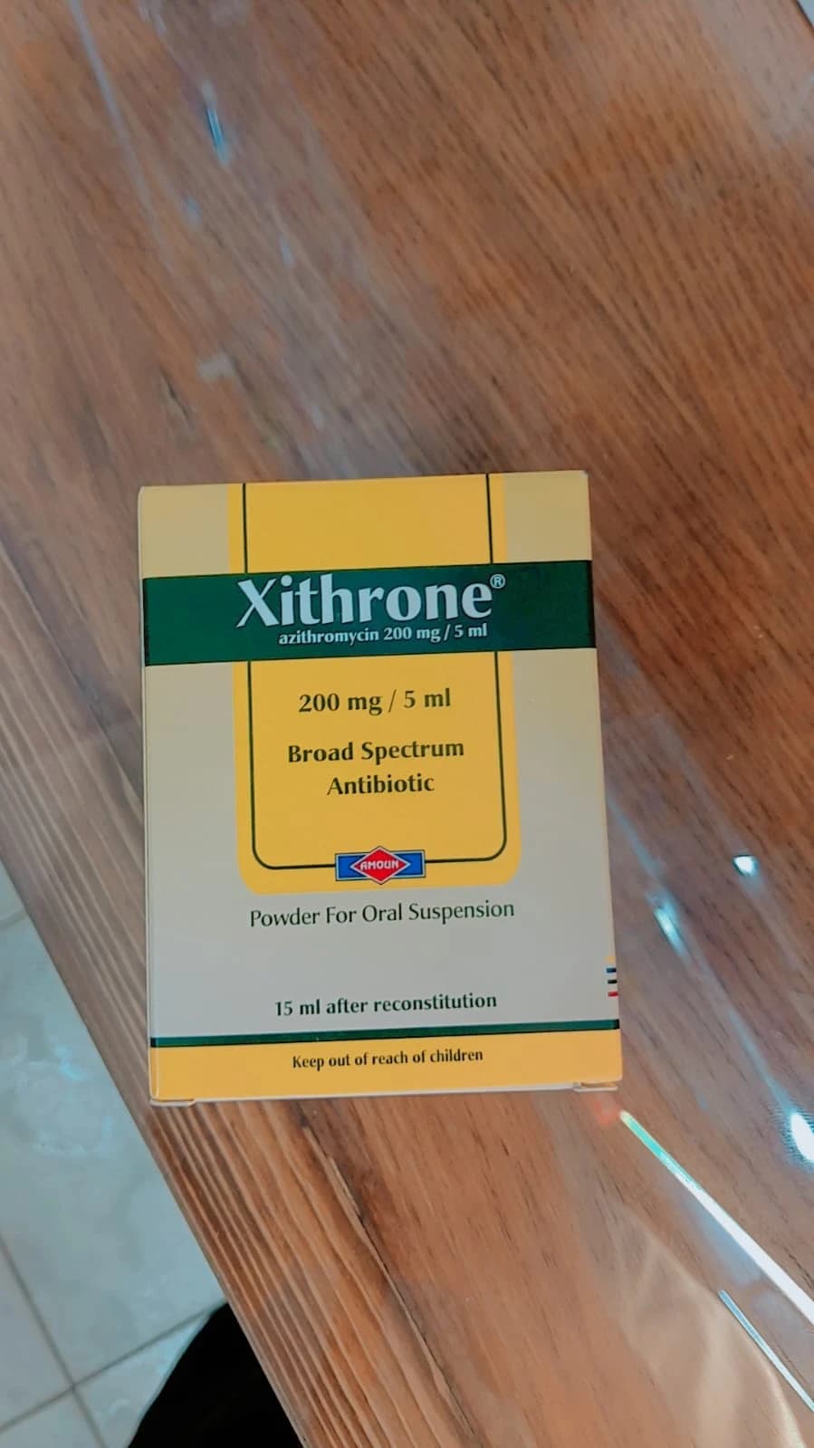 XITHRONE 200MGM SUSP 15ML