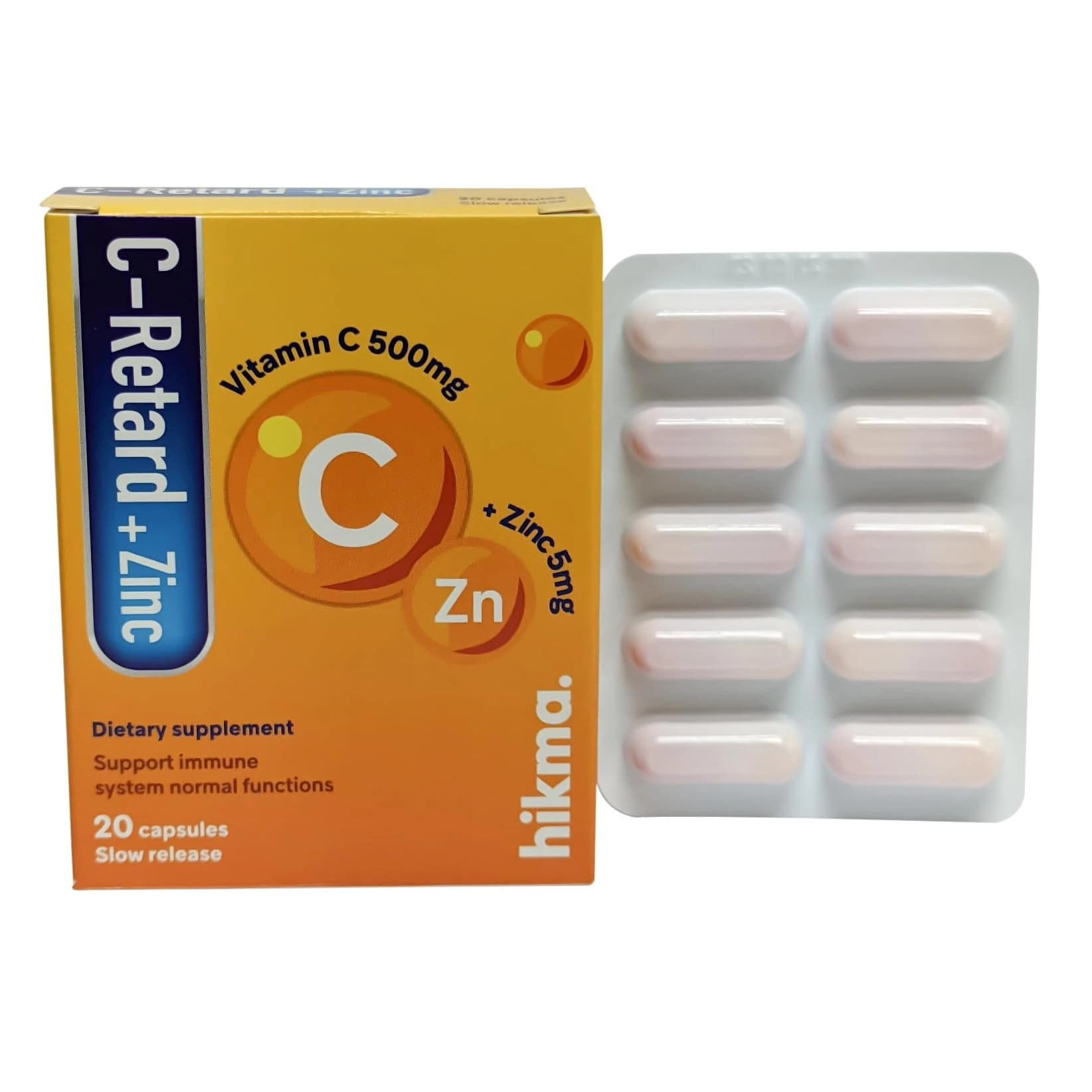 C-RETARD+ZINC 20CAPS