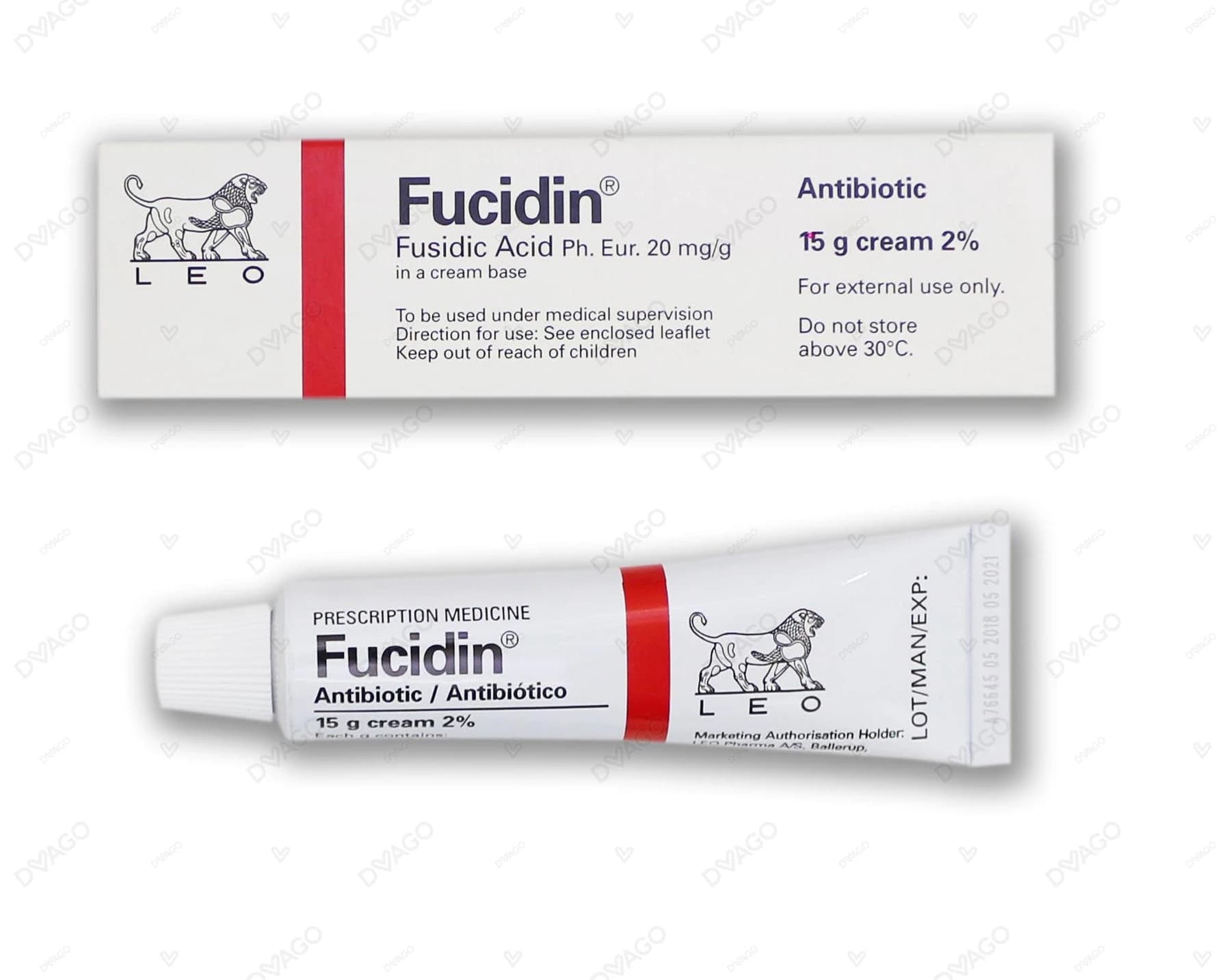 FUCIDEL CREAM 15 GM