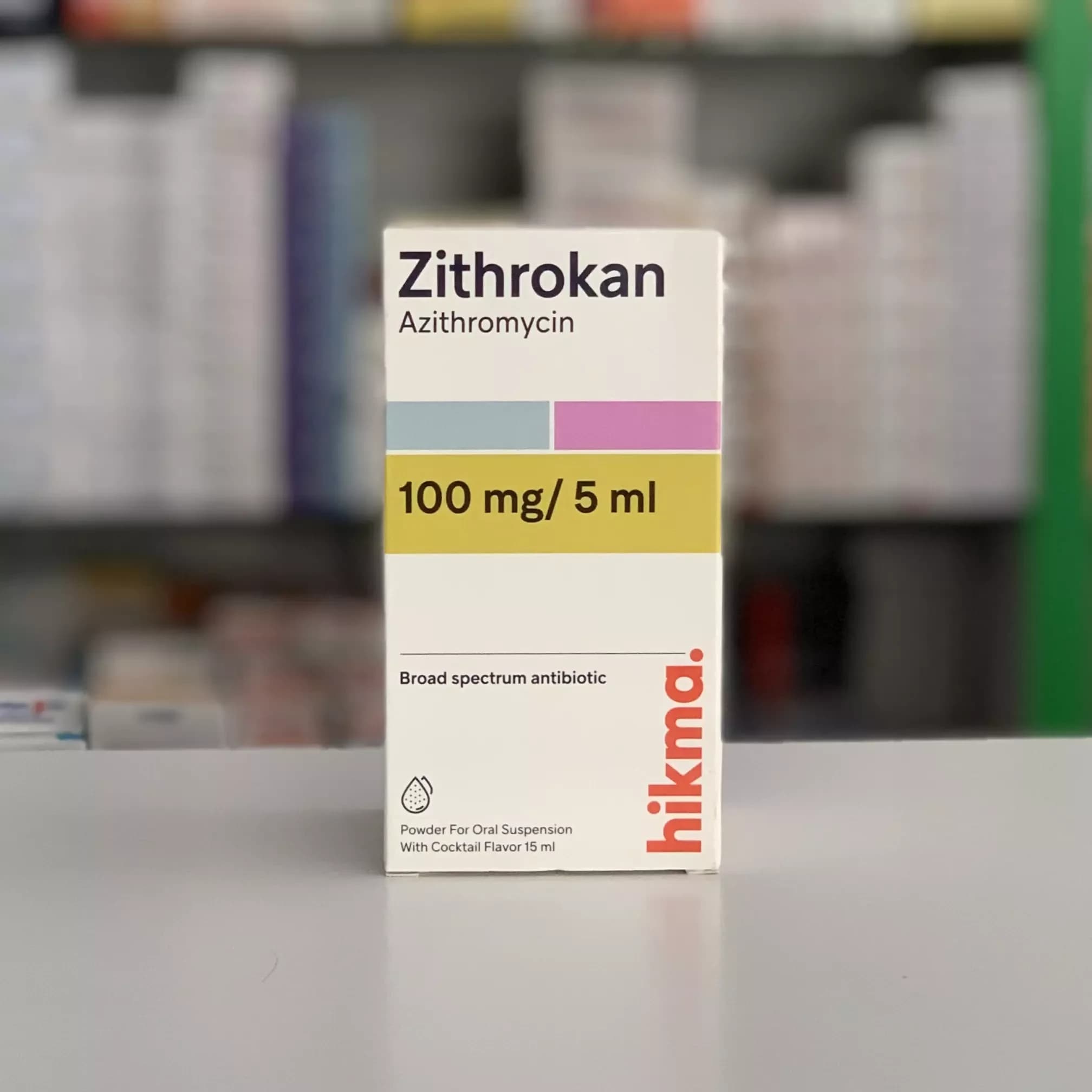 ZITHROKAN 100MGM SUSP