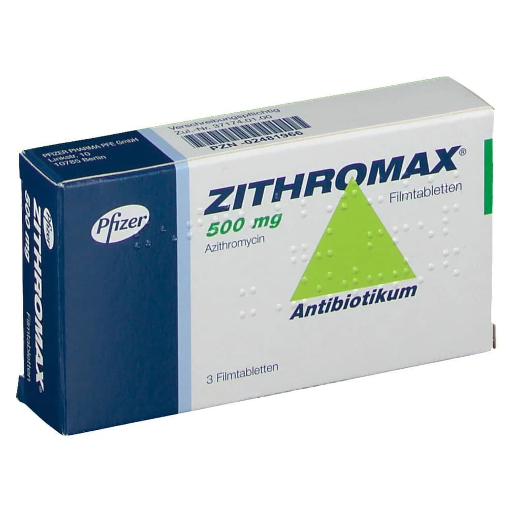 Zithromax 500 MGM 3 TAP
