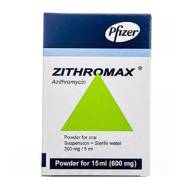 ZITHROMAX 600MGM SUSP