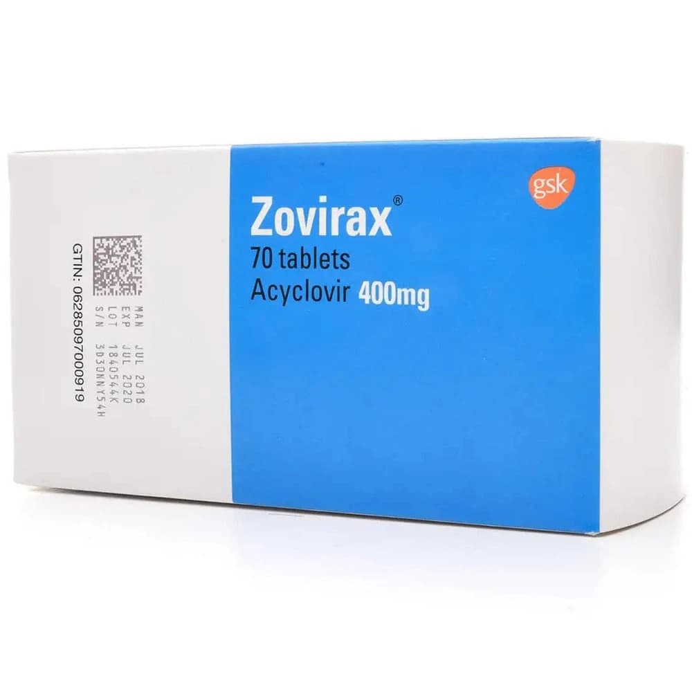 ZOVIRAX 400MGM TAP