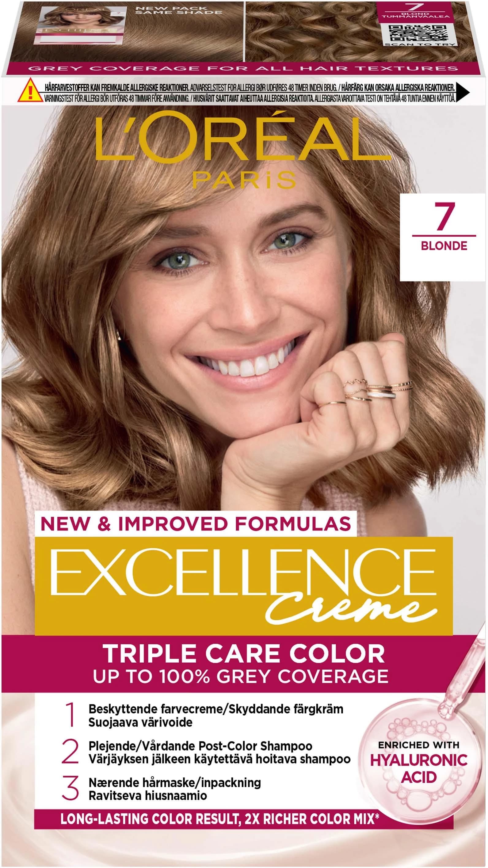 LOREAL EXCELLENCE CREME 7
