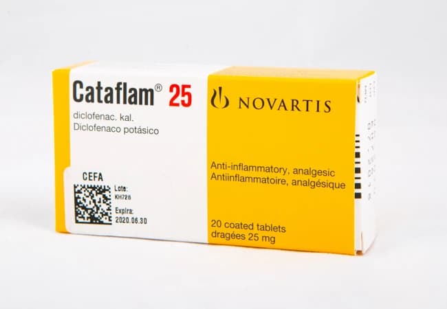 CATAFLAM 25MGM 20TAP