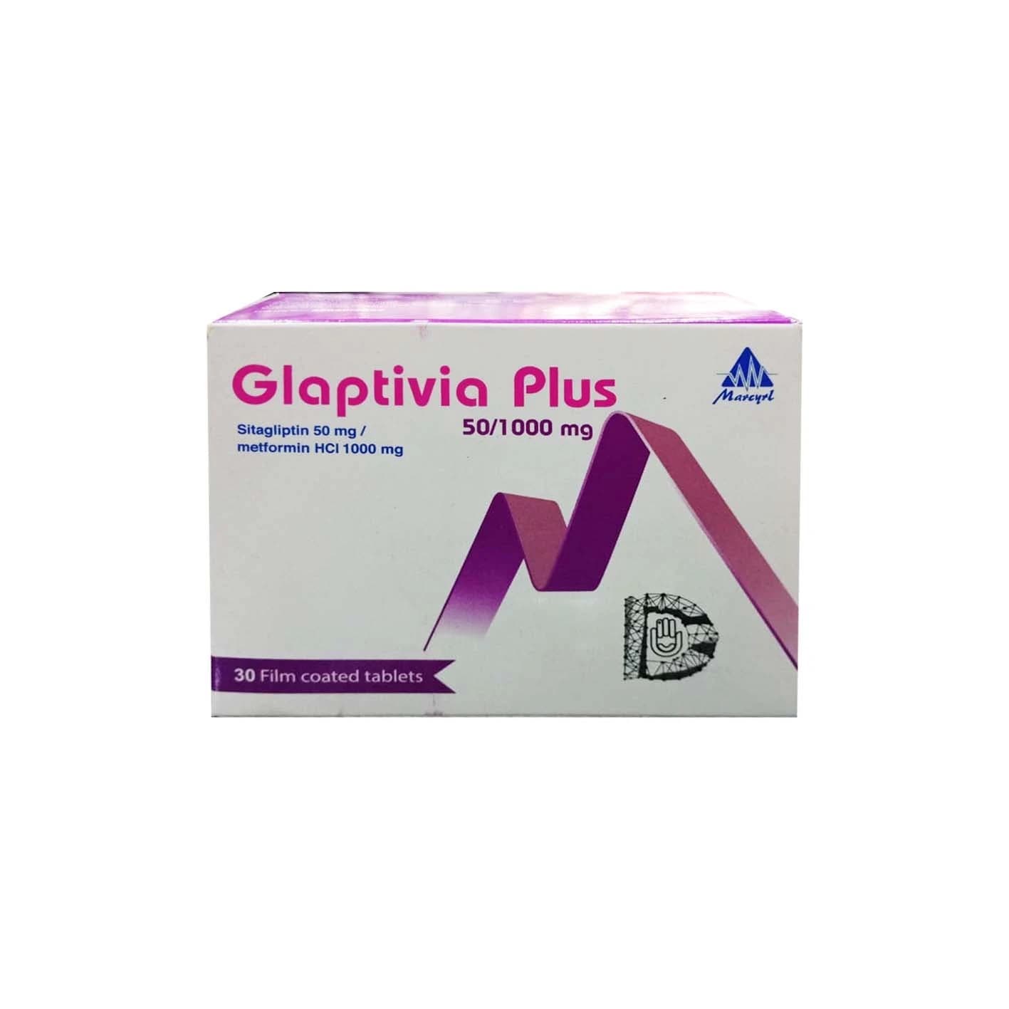 GLAPTIVIA PLUS 50/1000 30TAP