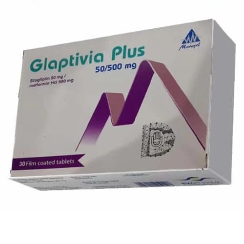 GLAPTIVIA PLUS 50/500 30TAP