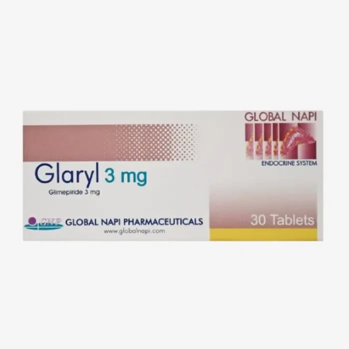 GLARYL 3MGM 30 TAP
