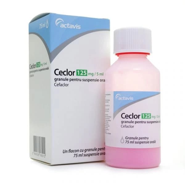 CECLOR 125MGM SUSP