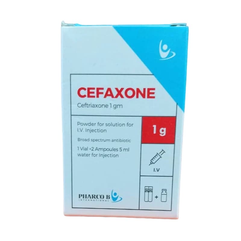 CEFAXONE 1GM VIAL IV