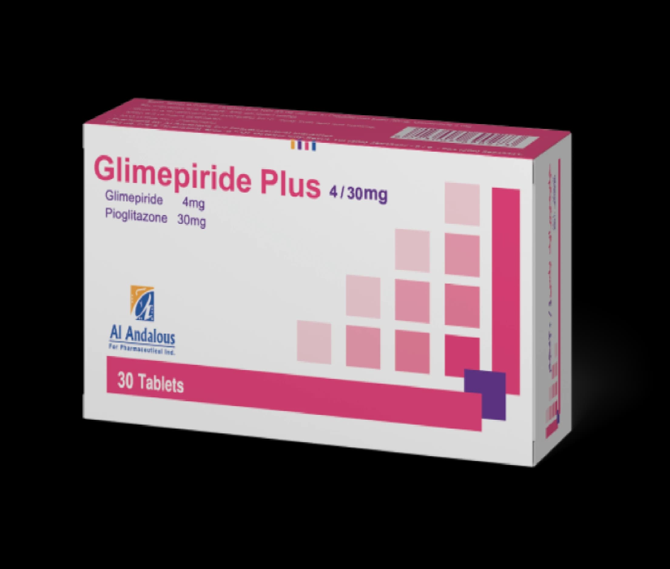 glimepiride plus 4/30 MGM 30 TAP