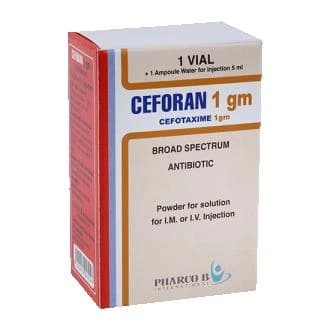 CEFORAN 1GM VIAL