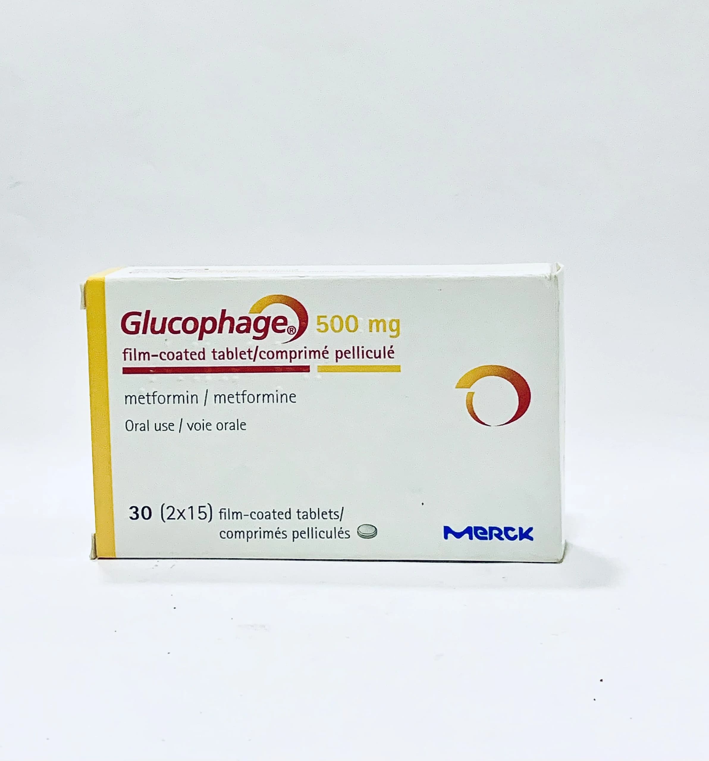 GLUCOPHAGE 500MGM TAP