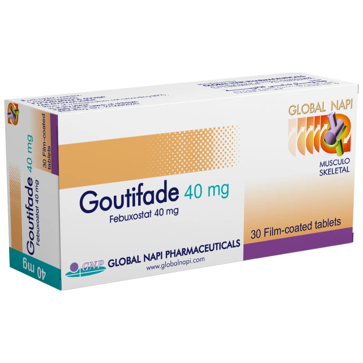 GOUTIFADE 40 MGM 30 TAP