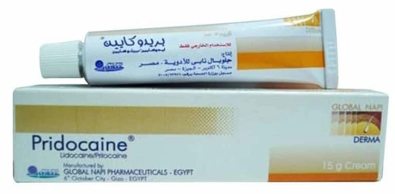 pridocaine cream 30g