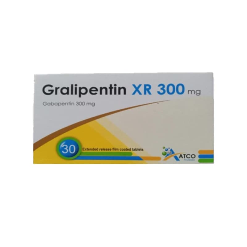 gralipentin XR 300MGM 30TAP