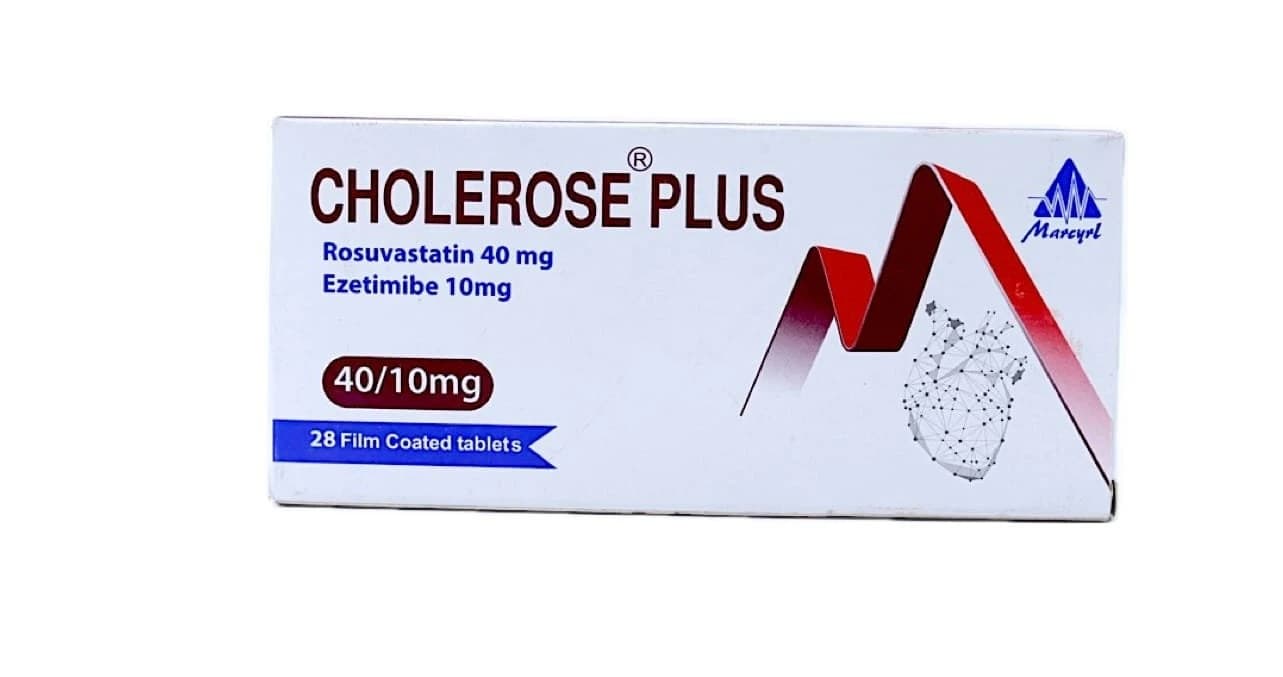 CHOLEROSE PLUS 40-10MGM 28TAP