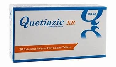 quetiazic XR 150MGM 30TAP